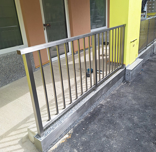 Hier sehen Sie ein Referenzobjekt aus dem Bereich der Geländer und Handläufe