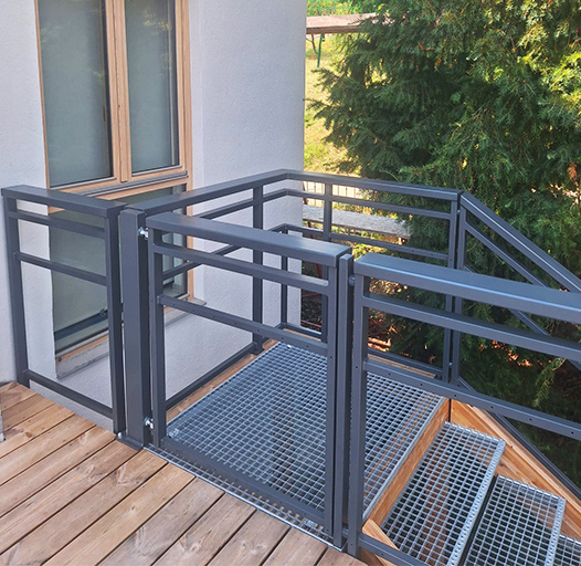 Hier sehen Sie ein Referenzobjekt aus dem Bereich Treppen und Rampen