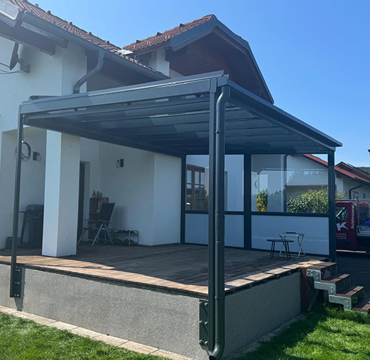 Hier sehen Sie ein Referenzobjekt aus dem Bereich Carports und Überdachungen